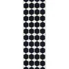 Tapis Anna noir, 70x140 cm