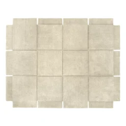 Tapis Basket beige, 185x240 cm
