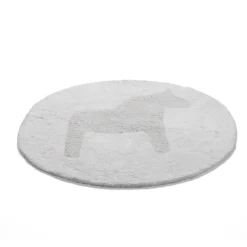 Tapis Dala Ø55 cm, blanc