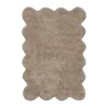 Tapis de bain Clam 60x90 cm, Beige