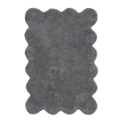 Tapis de bain Clam 60x90 cm, Gris