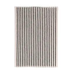 Tapis de bain Drift 50x70cm, Blanc-noir