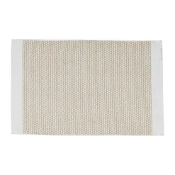 Tapis de bain Grid 50x80 cm, Sable-blanc cassé