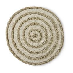 Tapis de bain HK Living Ø120 cm, Cream