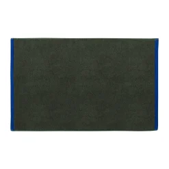 Tapis de bain Soft 50x80 cm, Dark olive-light blue