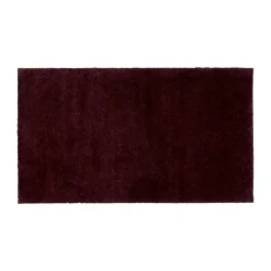 Tapis de couloir Unicolor, Bordeaux, 90x130 cm