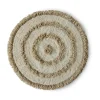 Tapis de de bain HK Living Ø80 cm, Cream