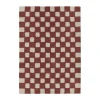 Tapis de jeu Checker 170x240 cm, Rust
