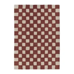 Tapis de jeu Checker 170x240 cm, Rust