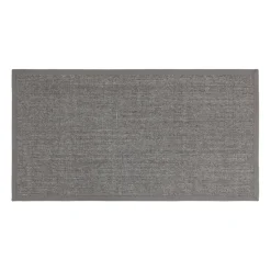 Tapis de porte Sisal gris, 80x150 cm