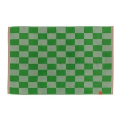 Tapis de salle de bain rétro 50x80 cm, Vert Classique
