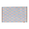 Tapis de salle de bain rétro 50x80 cm, Bleu Clair