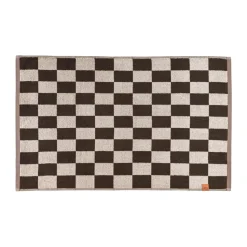 Tapis de salle de bain rétro 50x80 cm, Chocolat
