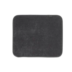 Tapis de séchage pour la vaisselle Sinkside microfibres 47x40 cm, Gris foncé
