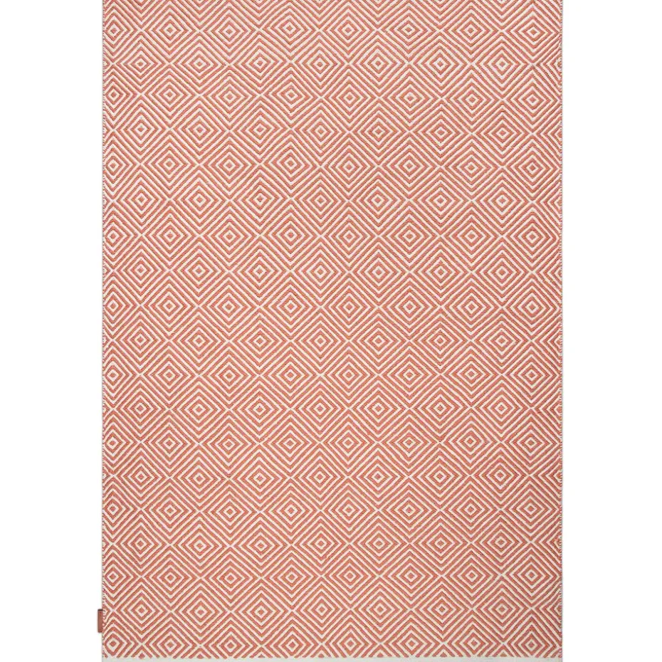 Tapis Diamond 200 x 300cm, Burnt orange