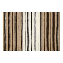 Tapis en jute rayé Elin, 190x290 cm