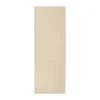 Tapis en laine Furrow blanc nature, 80x240 cm