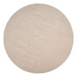 Tapis en laine Halo Cloud rond, Beige, Ø250 cm