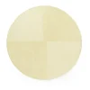 Tapis en laine Level rond, Jaune clair, Ø280 cm