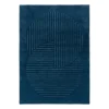 Tapis en laine Levels circles bleu, 170x240 cm