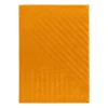 Tapis en laine Levels stripes jaune, 170x240 cm