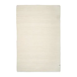 Tapis en laine Merino, blanc, 140x200 cm