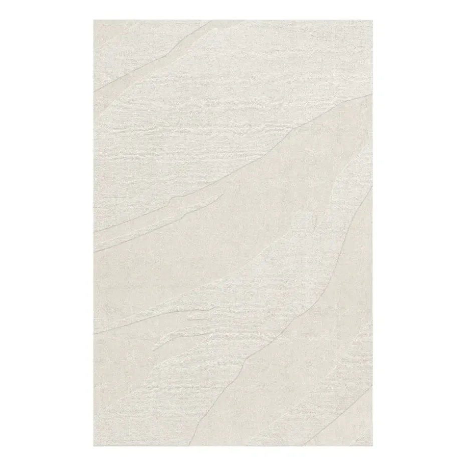 Tapis en laine Nami, Bone White 300x400 cm