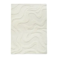 Tapis en laine Norlander 210x300 cm, Offwhite
