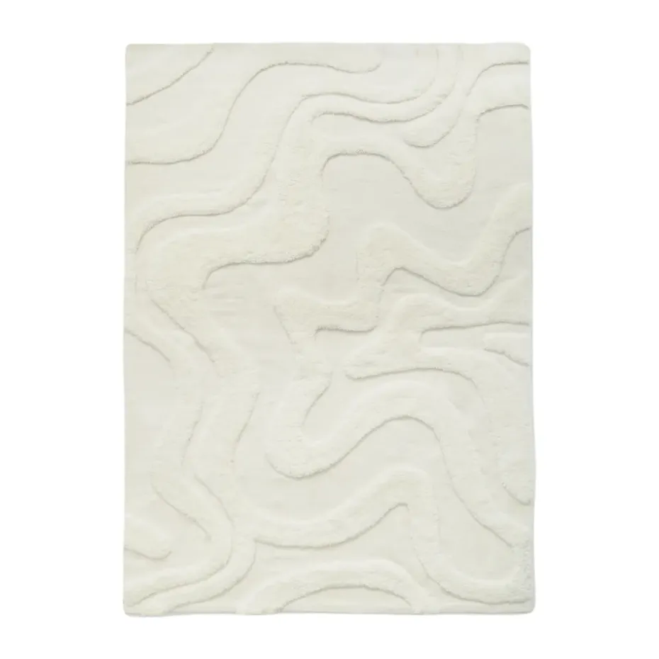 Tapis en laine Norlander 210x300 cm, Offwhite