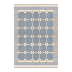 Tapis en laine Röllakan Ruth, Summer sky, 140x200 cm