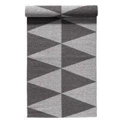 Tapis en plastique Rime gris, 70x250cm