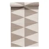 Tapis en plastique Rime greige, 70x200cm