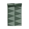 Tapis en plastique Rime vert, 70x150cm