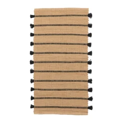 Tapis Ezra 70x140 cm, Natural-black