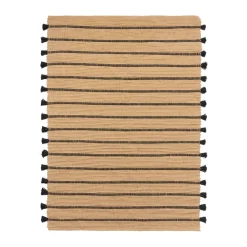 Tapis Ezra 140x200 cm, Natural-black