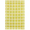 Tapis Flower sun (jaune), grand, 170x250 cm