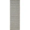 Tapis Gittan noir, 70x200 cm