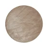 Tapis Lucens rond, natural