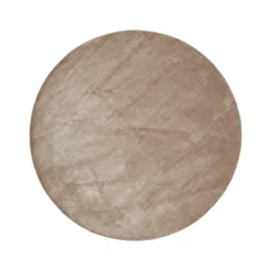 Tapis Lucens rond, natural