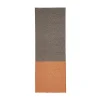 Tapis Moor mud (noir-terrakotta), 70x300 cm