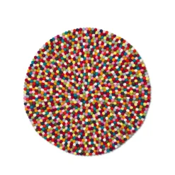 Tapis Pinocchio rond, multi, 140 cm
