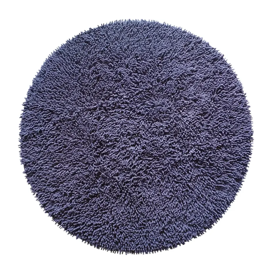 Tapis Rasta rond Ø120cm, Navy
