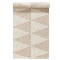 Tapis Rime nude (beige), 70x200 cm