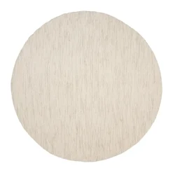 Tapis rond Asko, Offwhite, Ø240 cm