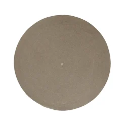 Tapis rond Circle, Taupe, Ø140cm, 140 cm