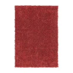 Tapis rond Moss Ø240 cm, Deep coral