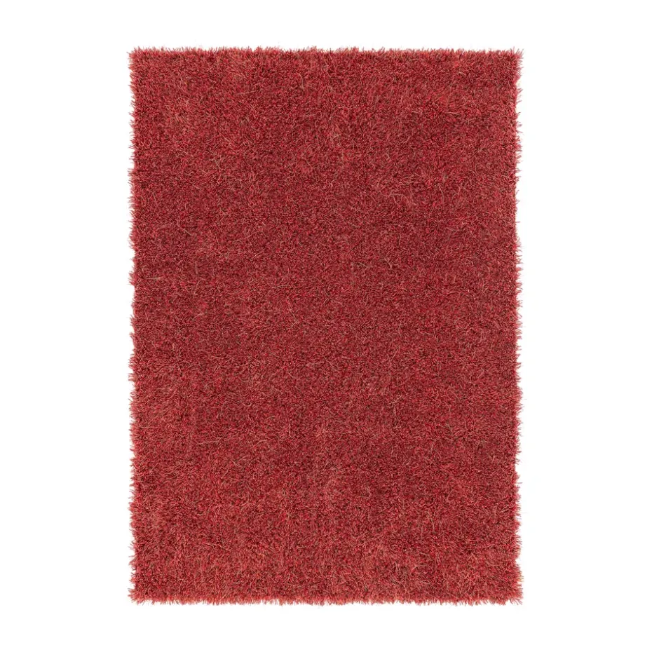 Tapis rond Moss Ø240 cm, Deep coral