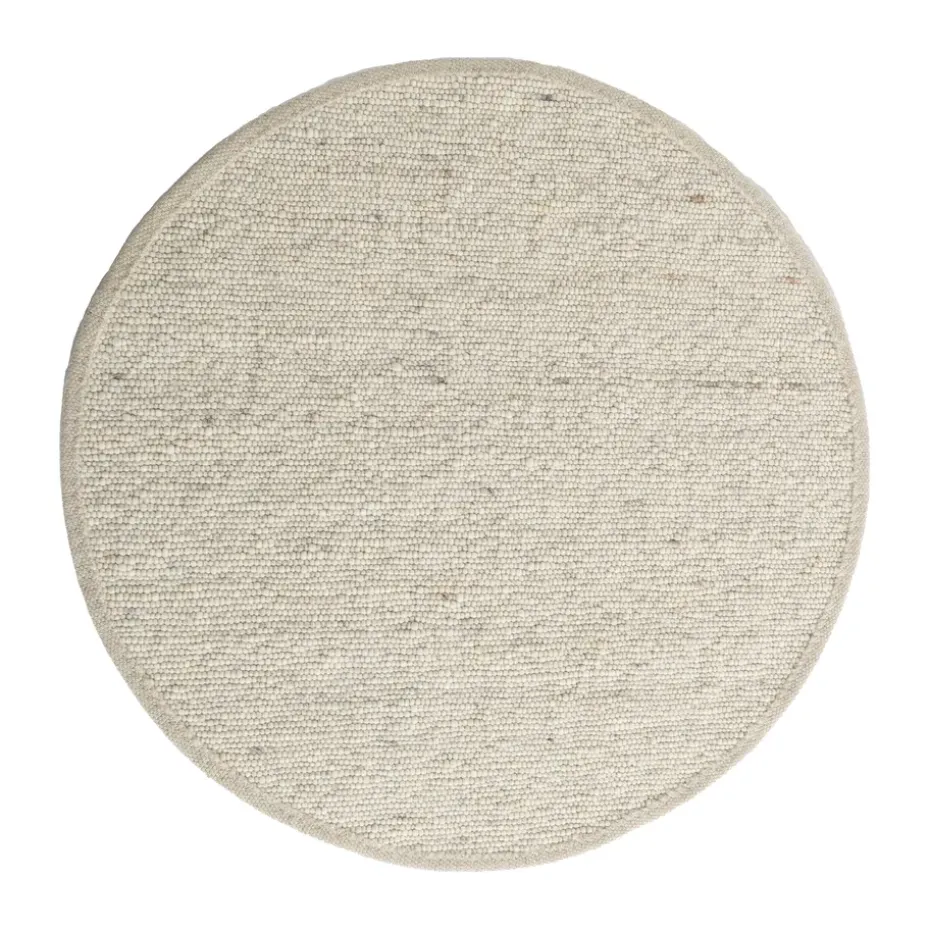 Tapis rond Sierrafil, Natural white nr. 11, Ø170 cm