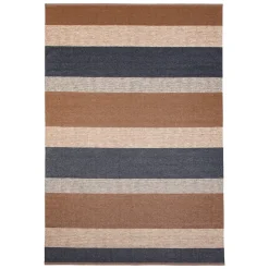 Tapis Seasons cacao (marron-noir), 170x250 cm