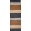 Tapis Seasons cacao (marron-noir), 70x100 cm